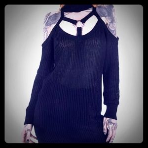 Plus size Killstar Deesturbed knit sweater XL